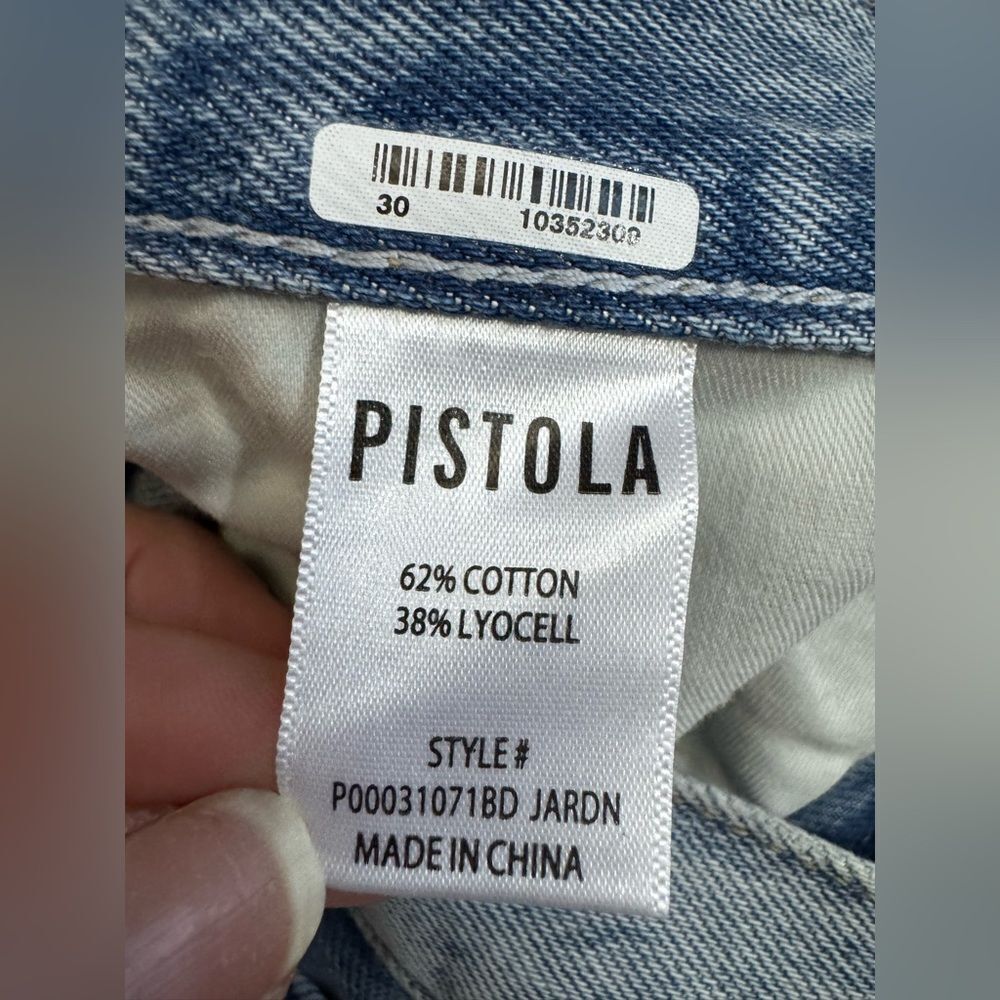 NWT PISTOLA Women's Raye Denim Maxi Skirt Size 30 - Picture 9 of 10